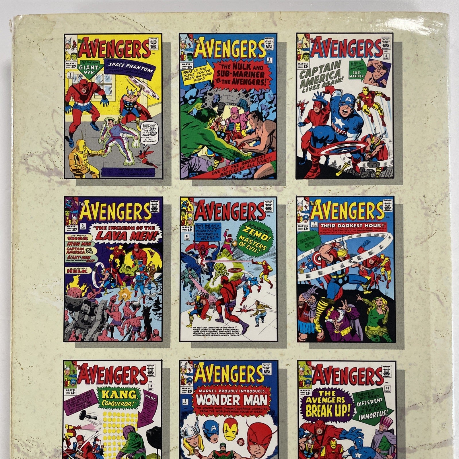 Marvel Masterworks Vol 4 Avengers #1-10 Stan Lee Jack Kirby (Hardback)5