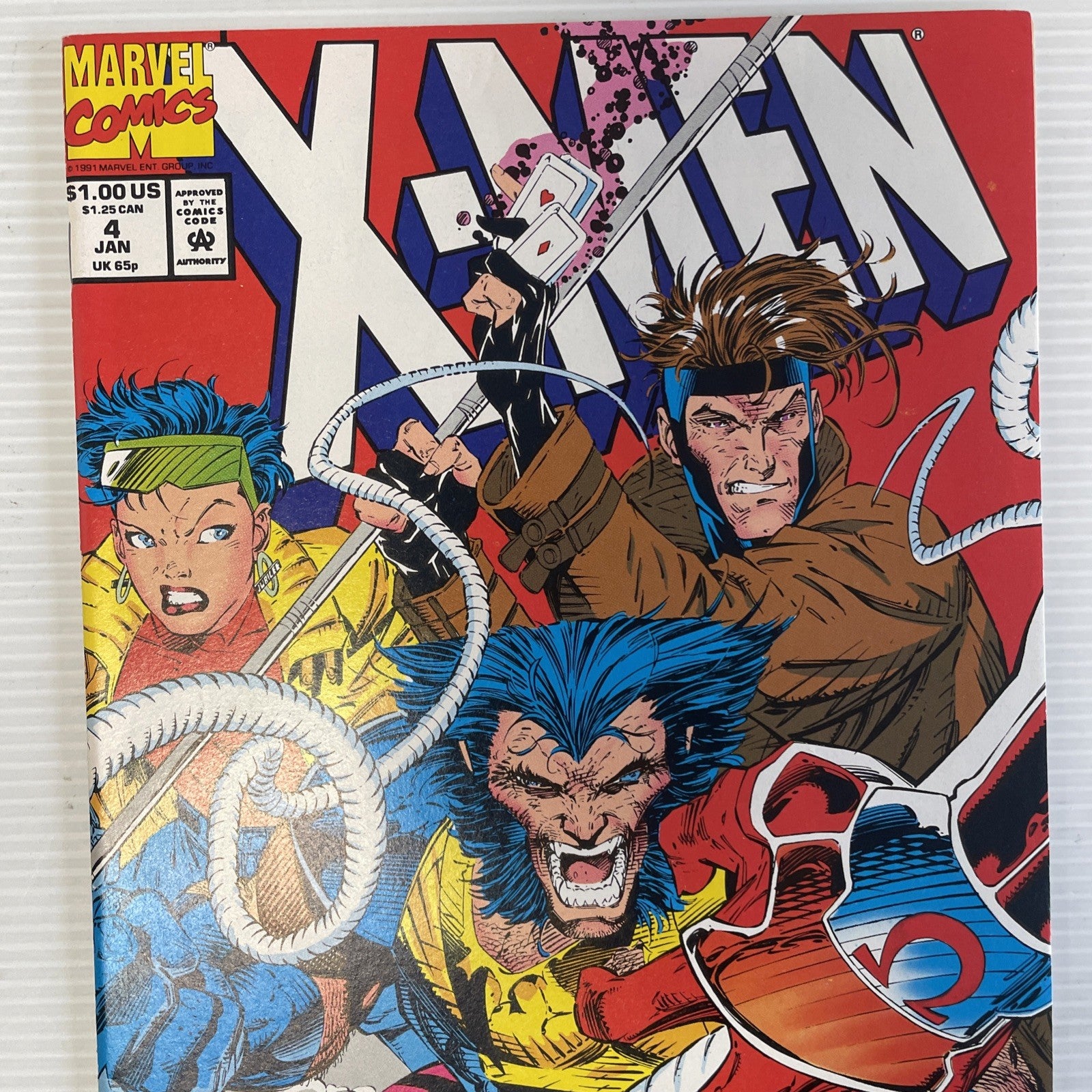 X-Men #4 1991 VF/NM 1st Appearance of Omega Red1