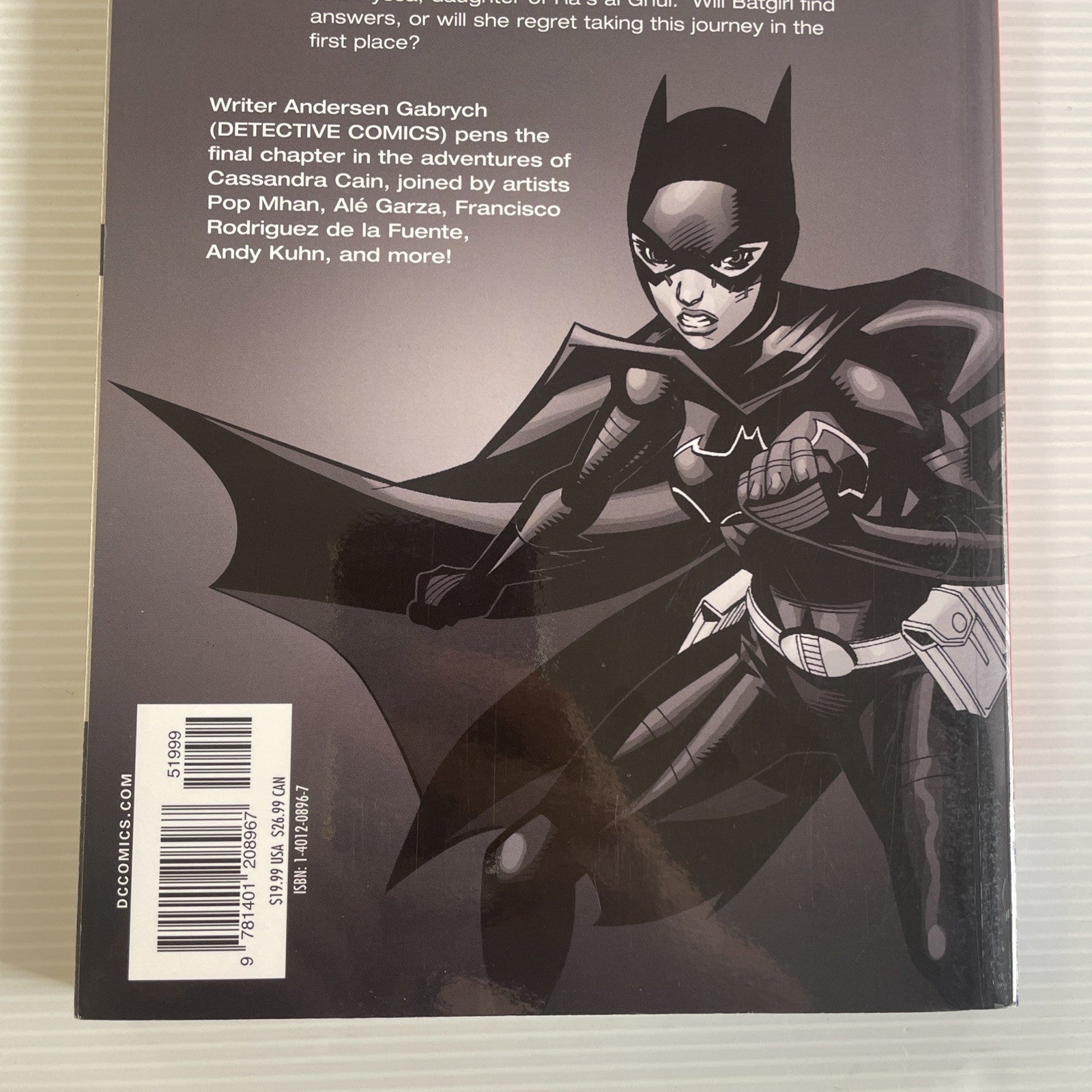 Batgirl Destructions Daughter 2006 TPB Trade Paperback Graphic Novel6