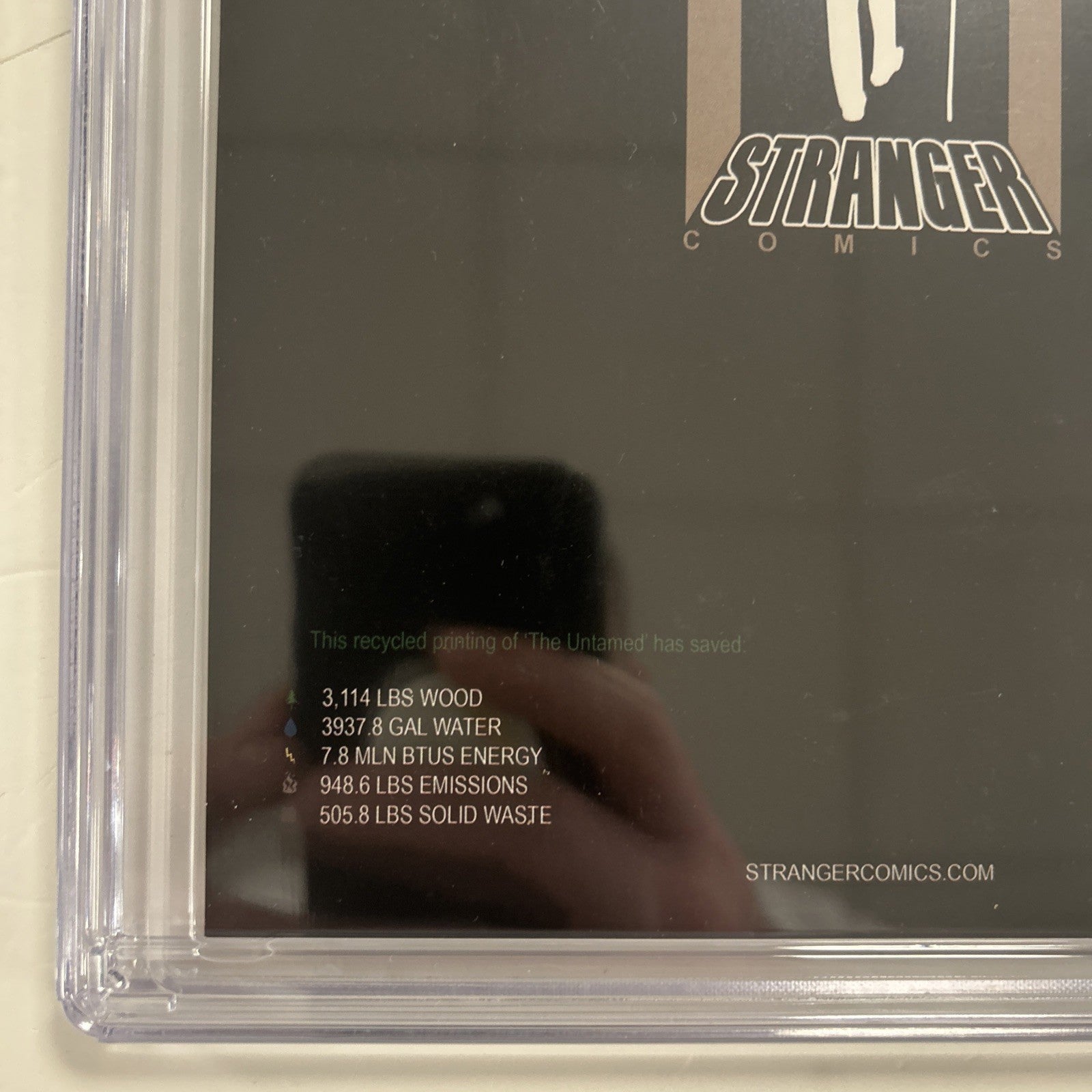 The Untamed: A Sinner's Prayer #1 2009 CGC 8.5 1:10 Variant Stranger Comics14