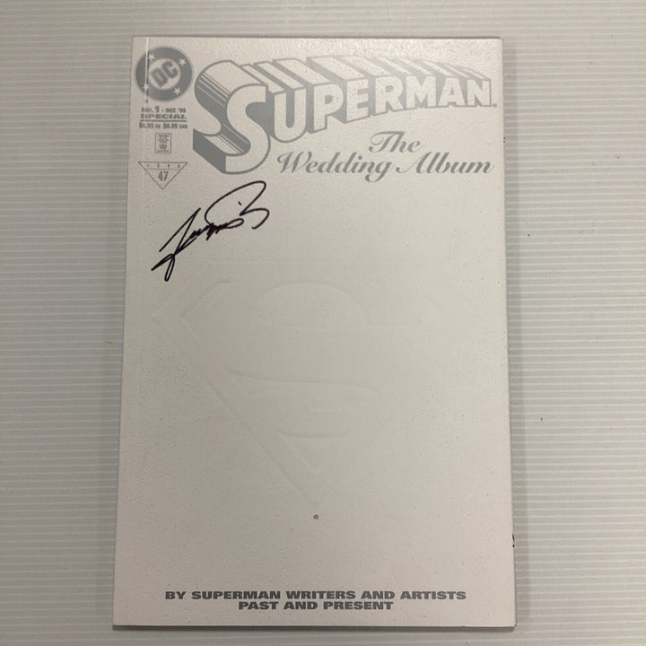 Superman The Wedding Album #1 1996 VF/NM Signed by George Perez