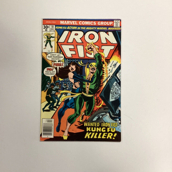 Iron Fist #10 1976 FN/VF Cent Copy