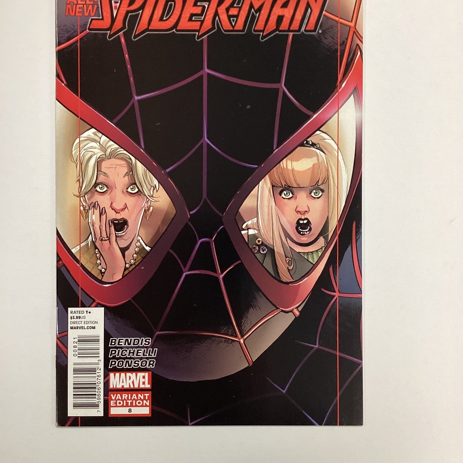 Ultimate Comics All-New Spider-Man #8 2012 VF+ 1:25 Sara Pichelli Variant2