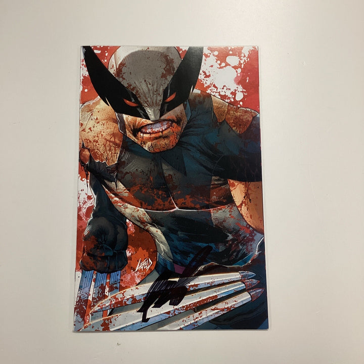 Deadpool Badder Blood #1 2023 VF/NM Signed by Rob Liefeld at New York Comic Con0