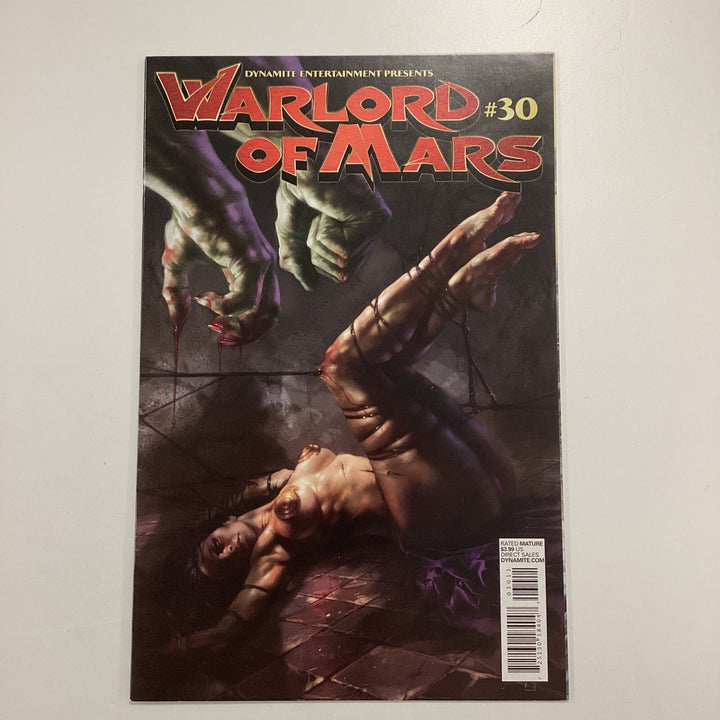 Warlord Of Mars 2010 #30 VF Lucio Parillo Variant Cover0