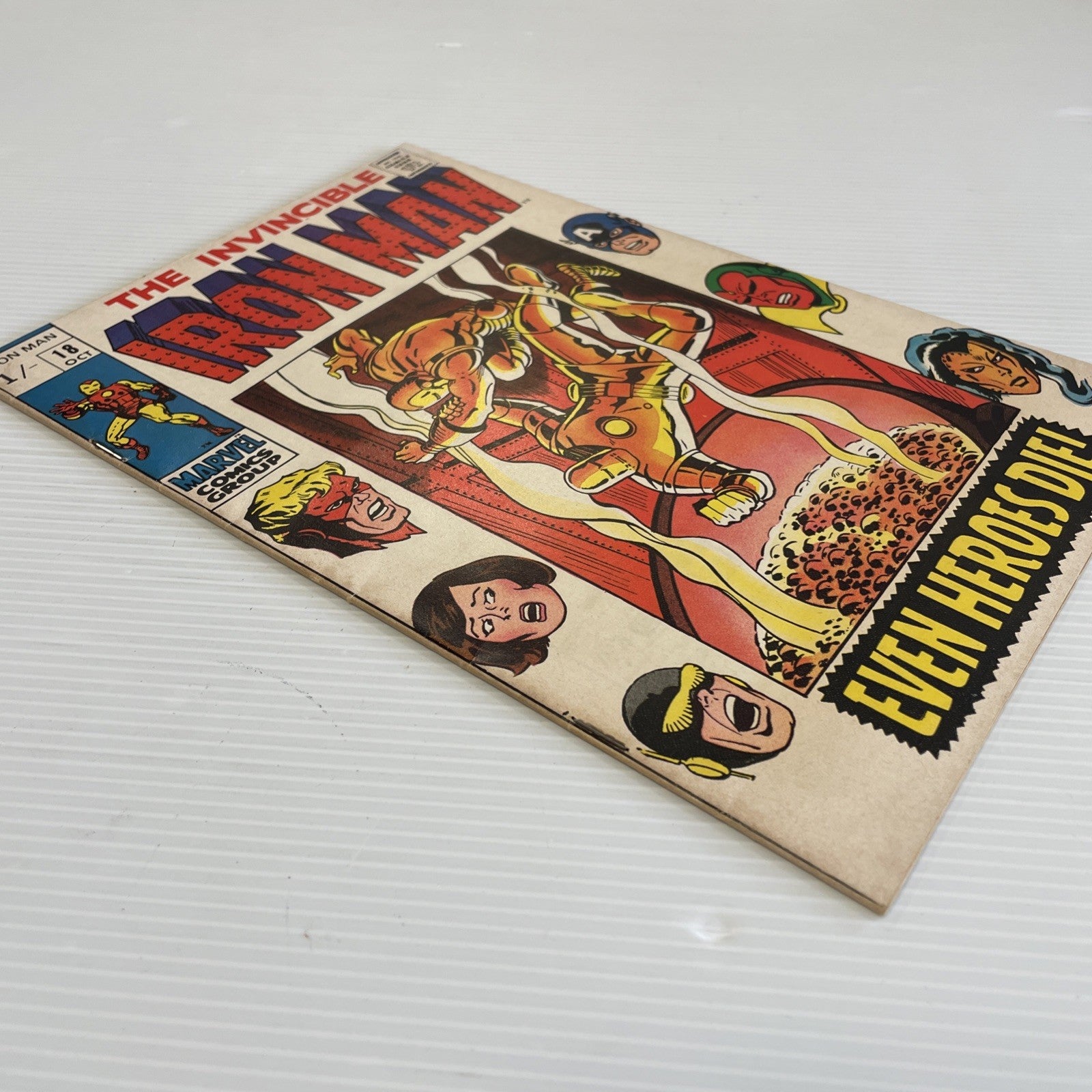 Iron Man #18 1969 FN Pence Copy (2)3