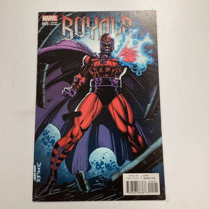Royals #5 2017 NM Jim Lee Magneto Trading Card Variant0