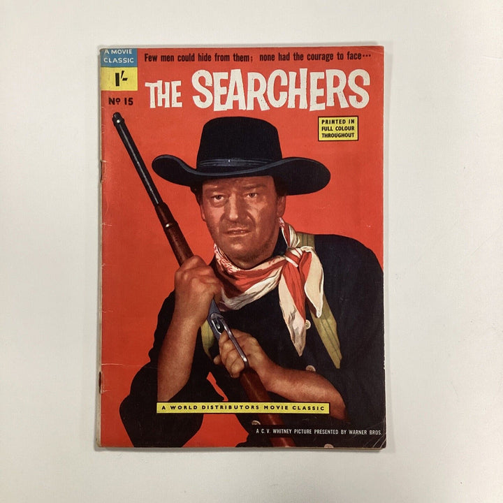 The Searchers Movie Classic 1956 VG+ John Wayne (Dell Four Color Comics #709)