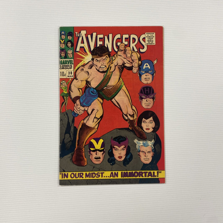 The Avengers #38 1967 FN Pence Copy0