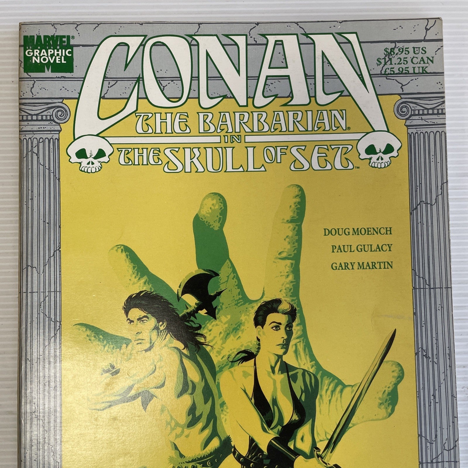 Conan the Barbarian in The Skull of Set Graphic Novel 19891