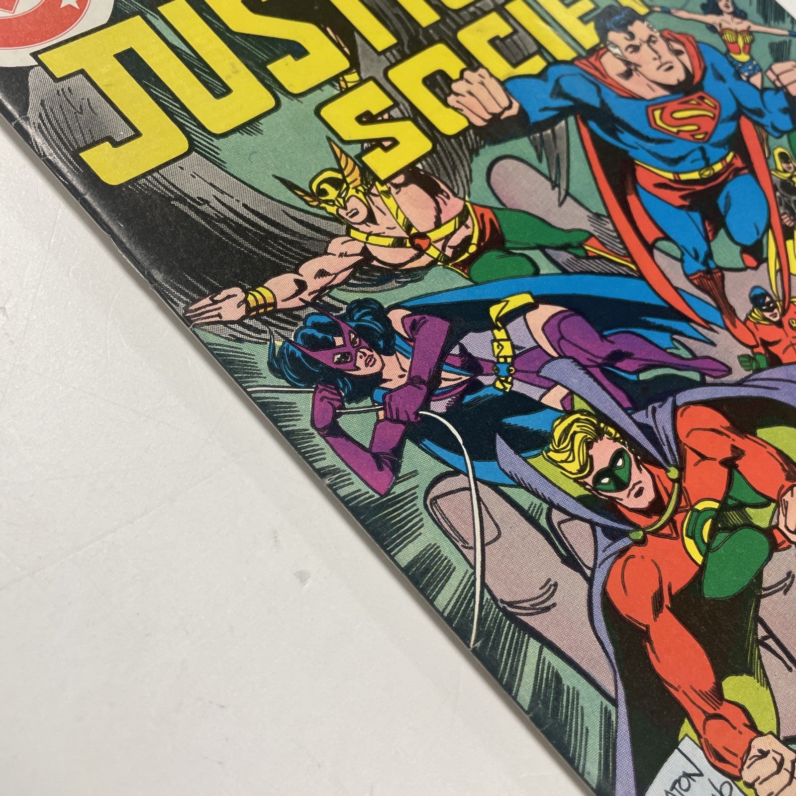 All-star Comics Presents Justice Society #74 1978 FN/VF Final Issue Pence Stamp4