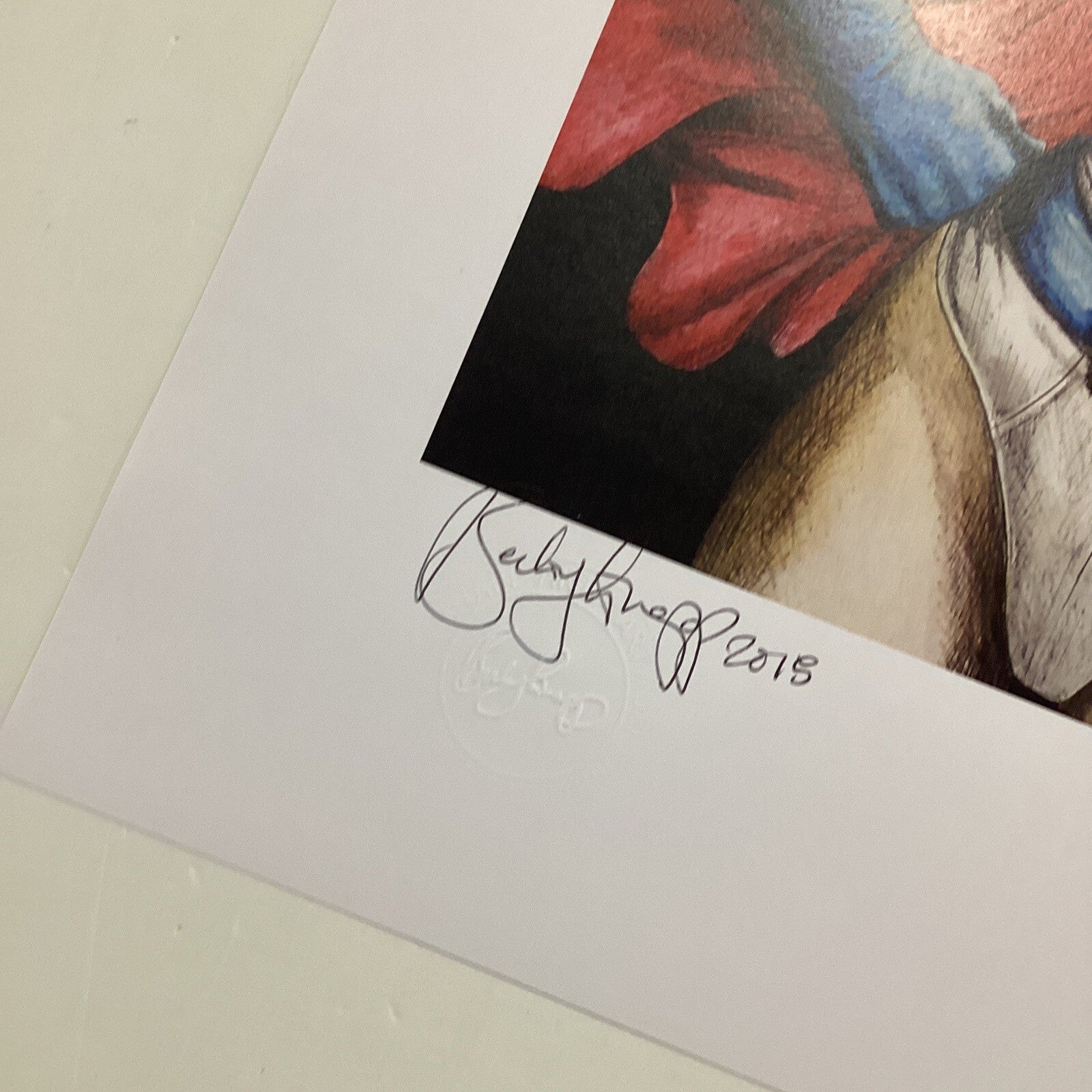 Power Girl Signed Art Print by Becky Knapp7