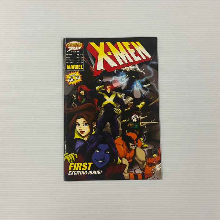 X-Men #1 2001 VF- Gotham Comics India Rare English Indian variant0