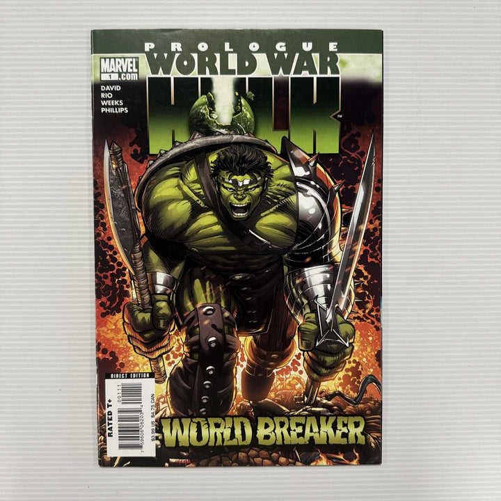 World War Hulk #1-5 & Prologue 2007 Average VF *see photos*