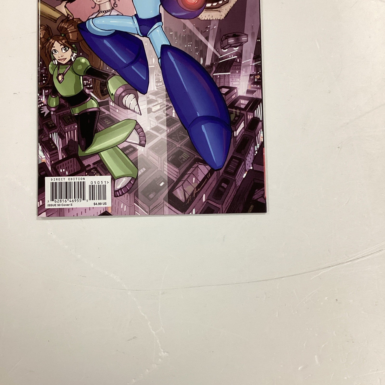 Mega Man #50 2015 NM Patrick Thomas Parnell Cover E Variant Archie Comics2