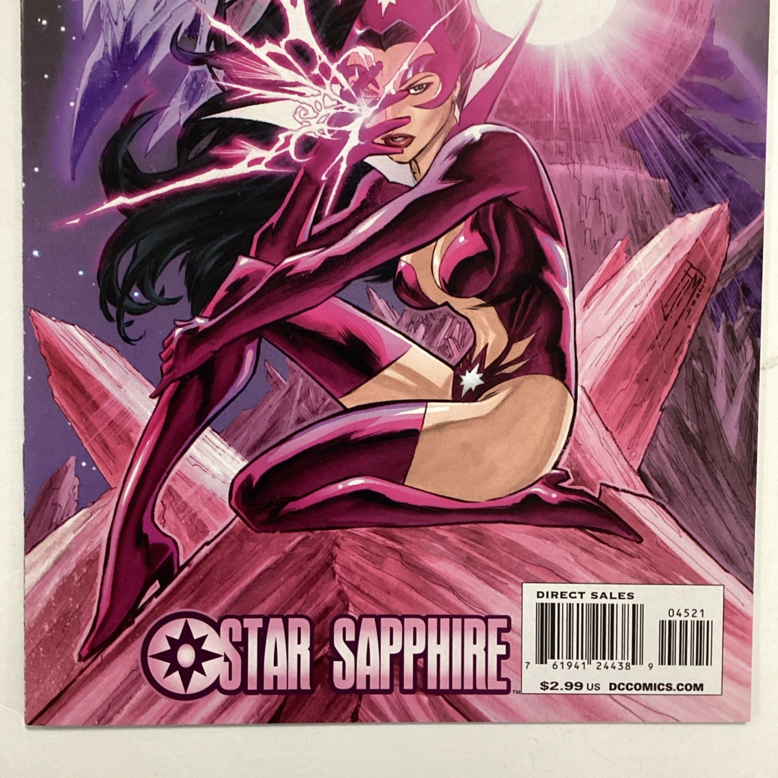 Green Lantern #45 2009 NM- 1:25 Francis Manapul Star Sapphire Sinestro Variant2