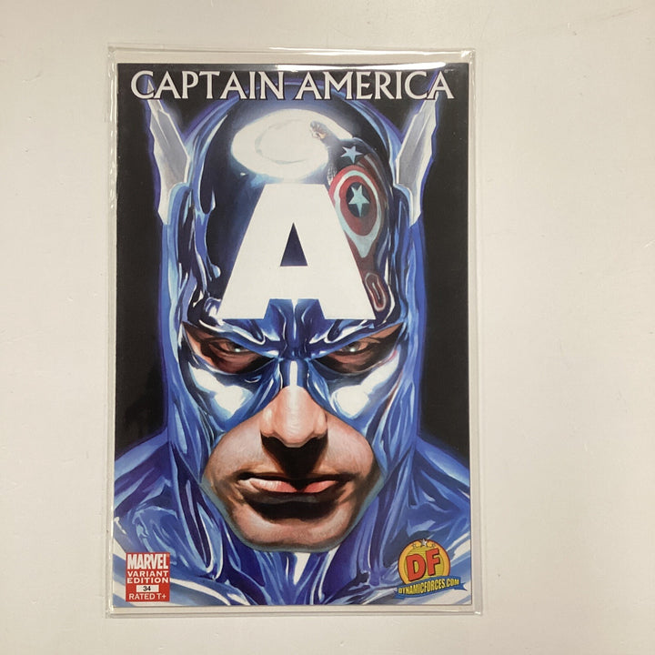 Captain America #34 2008 NM Dynamic Forces Alex Ross Variant0