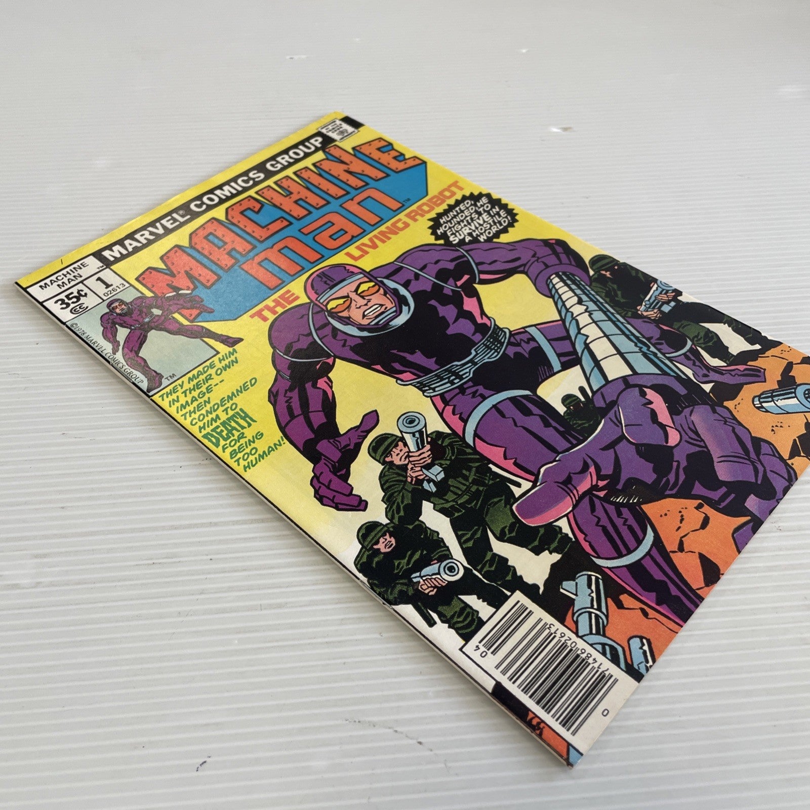 Machine Man #1 1978 VF3