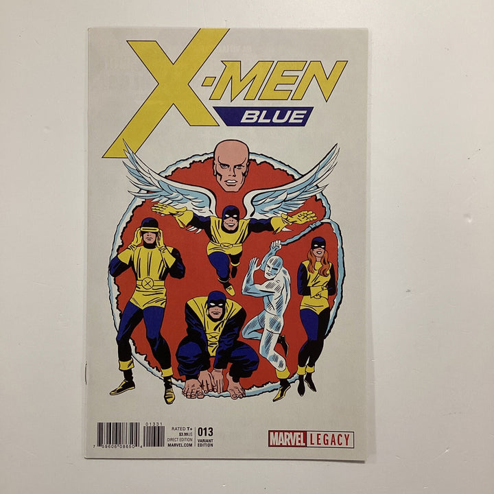 X-men Blue #13 2013 NM Jack Kirby 1:50 1965 T-shirt Legacy Variant0