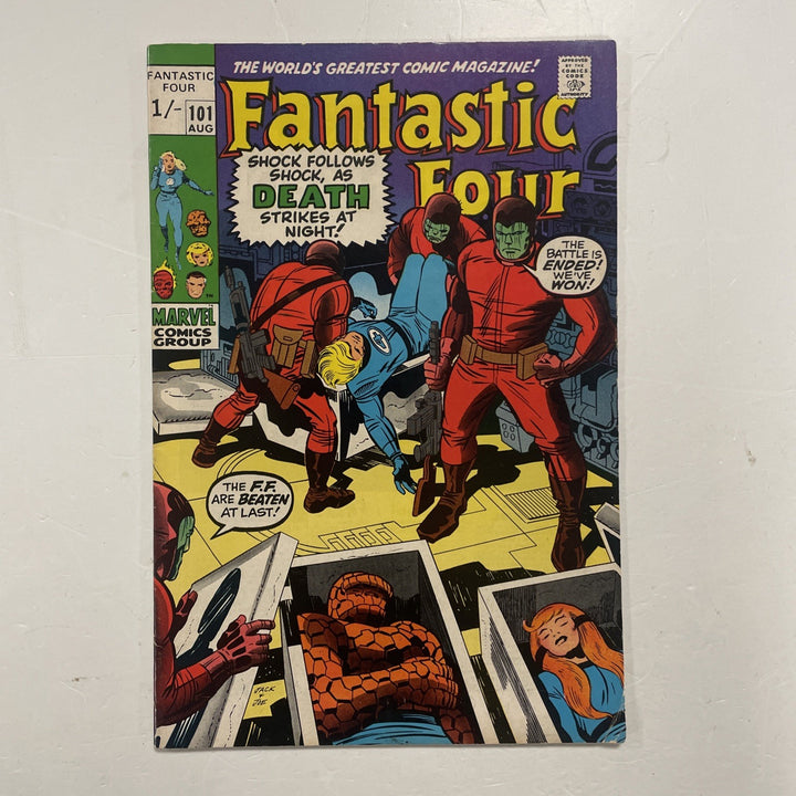 Fantastic Four #101 1970 FN/VF Pence Copy0
