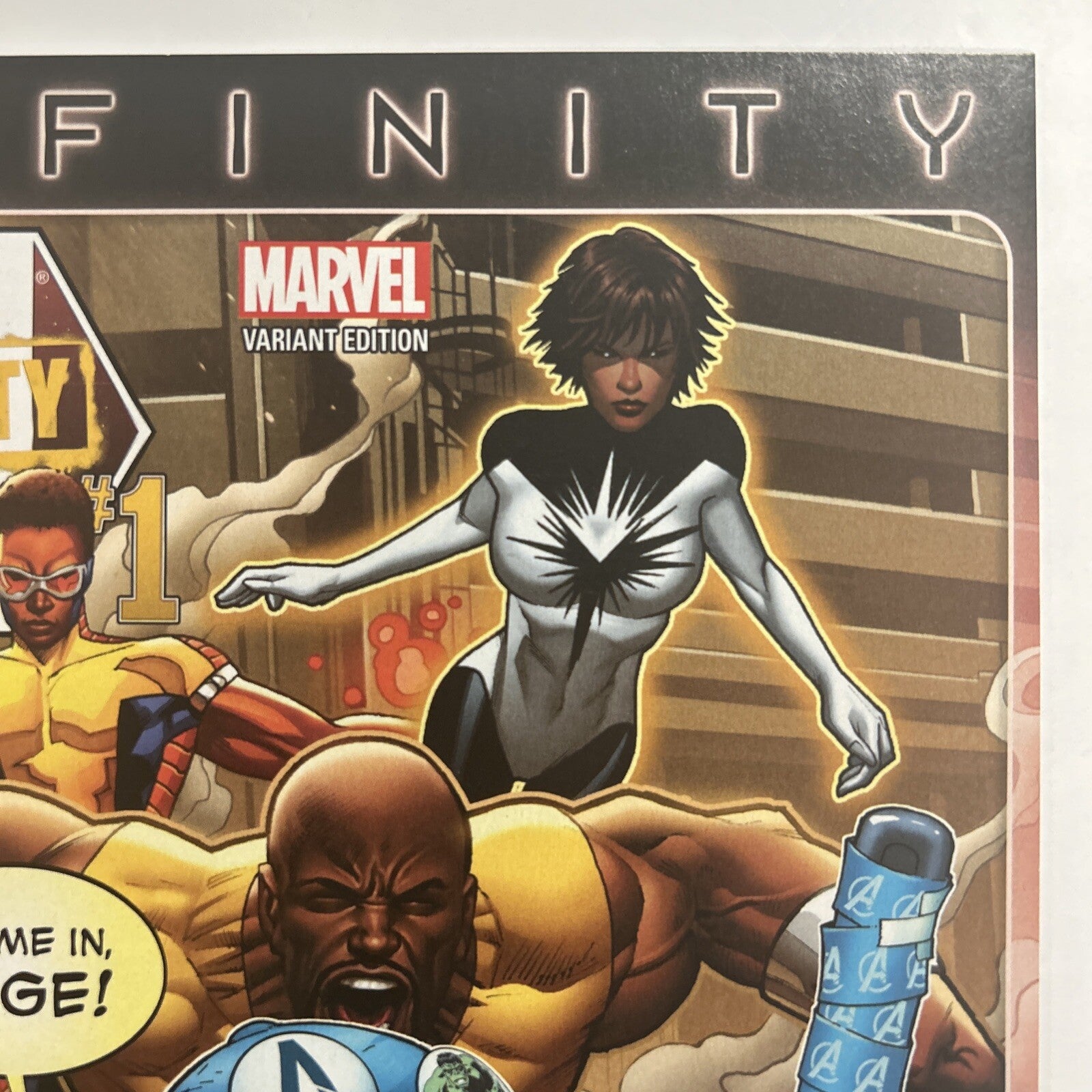 The Mighty Avengers Infinity  #1 2013 NM Deadpool Variant 1st Monica Rambeau as4