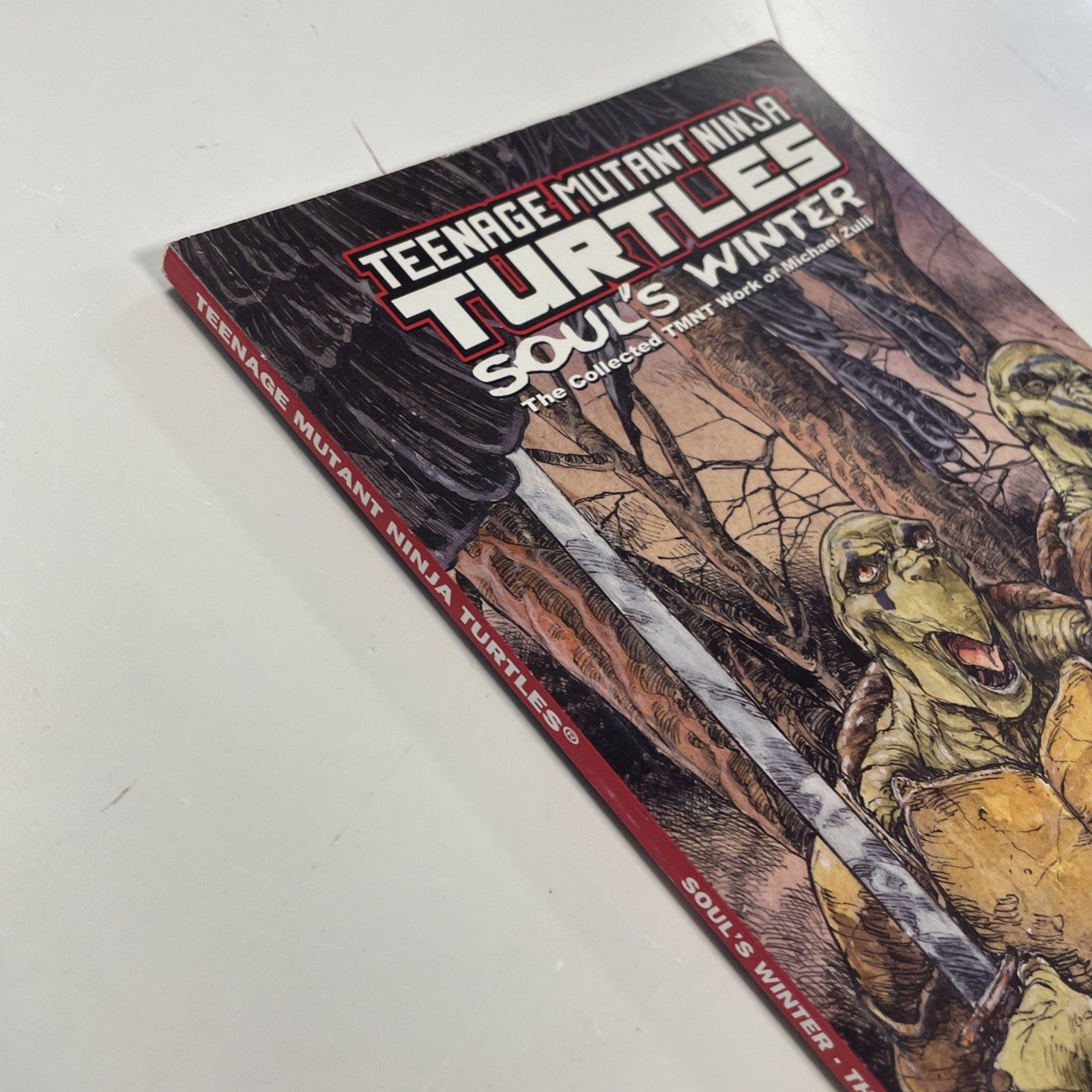 Teenage Mutant Ninja Turtles Soul's Winter 2007 Mirage Michael Zulli 1st Edition5