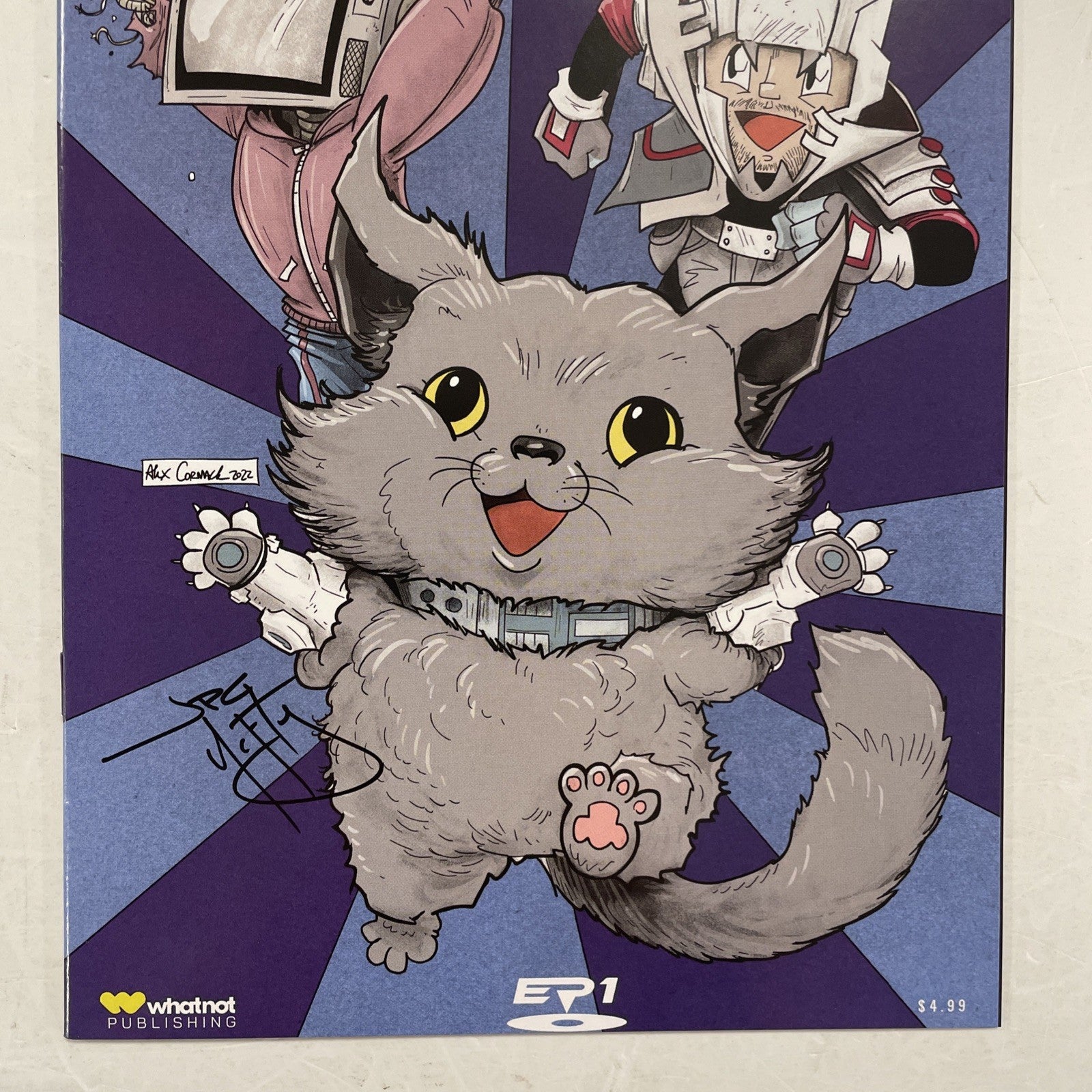 Ninja Funk #1 2022 Pokemon Homage Cover Signed by JPG McFly with CoA2