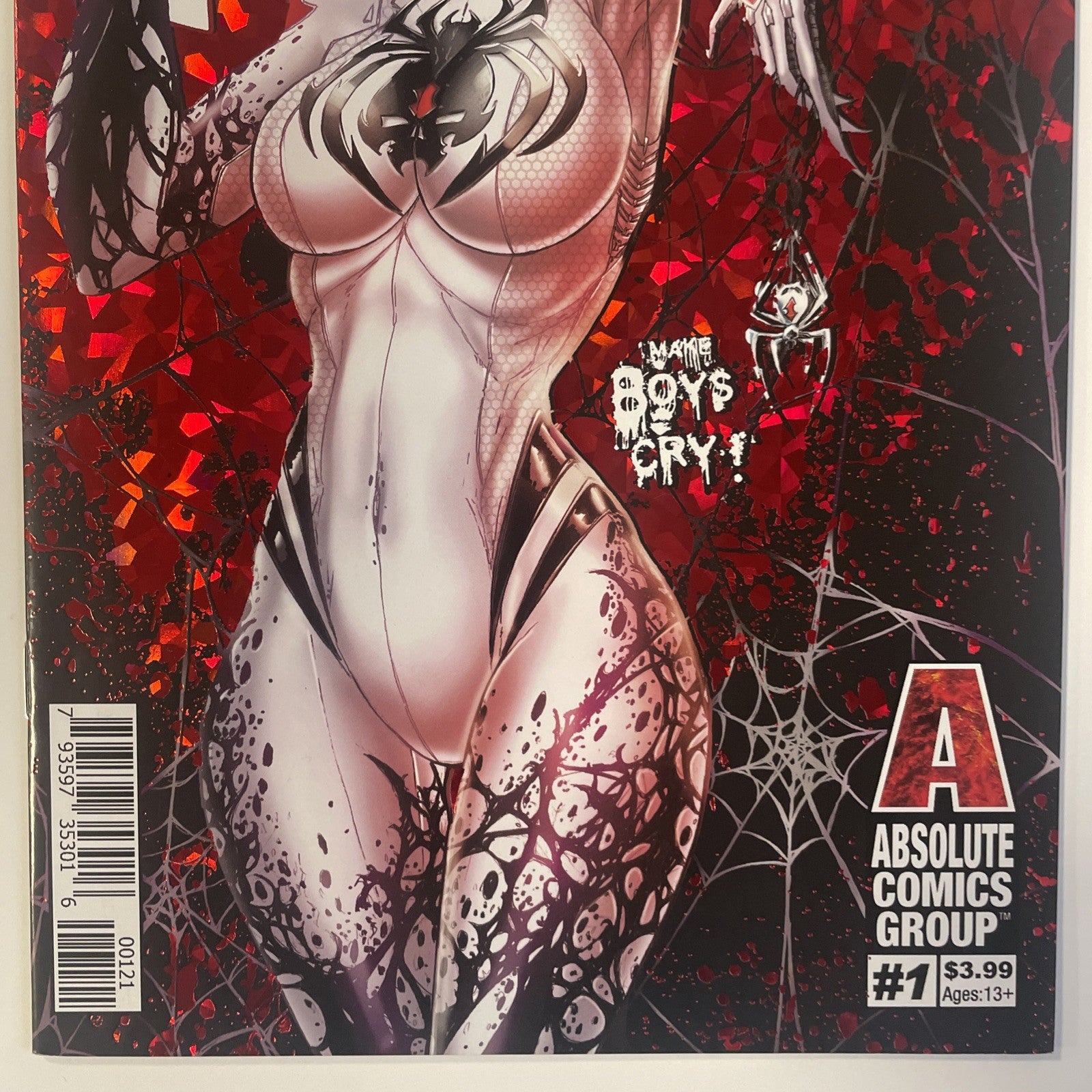 White Widow #1 2018 NM Foil Cover Absolute Comics Group 1st Print2
