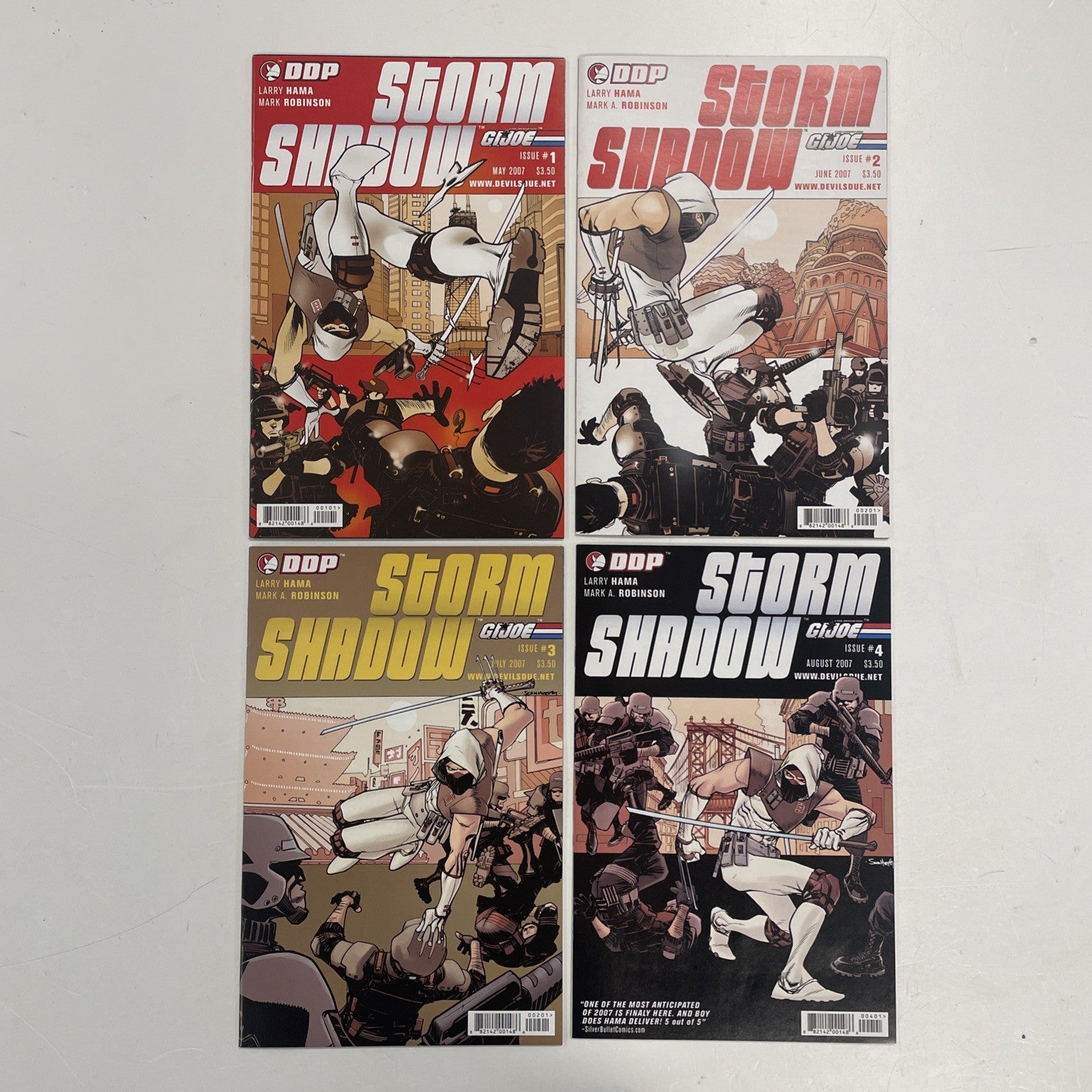 GI Joe Storm Shadow #1-7 2007 Complete Set0
