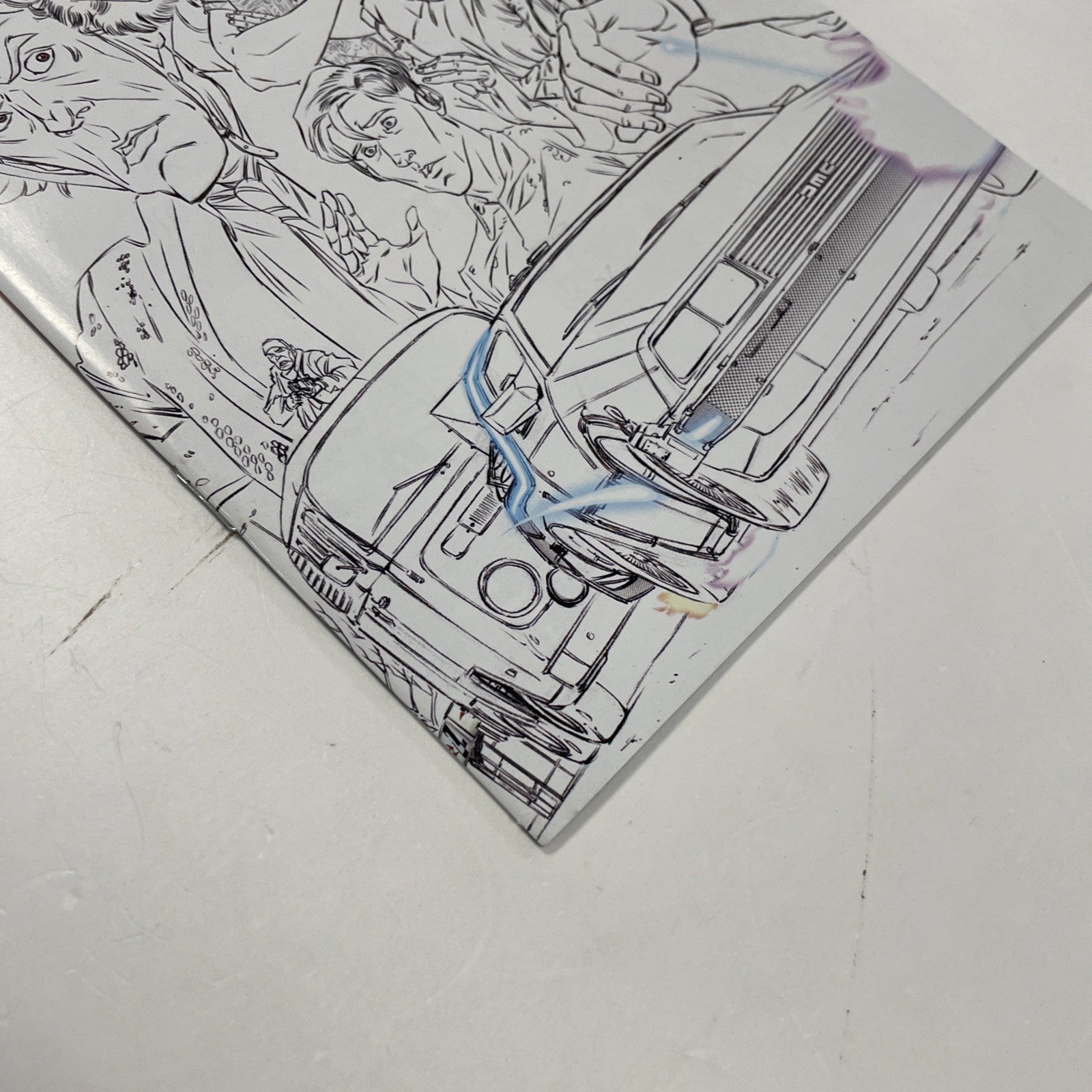 Back to the Future #1 2015 NM- 3rd Print Diamond Sketch Variant3