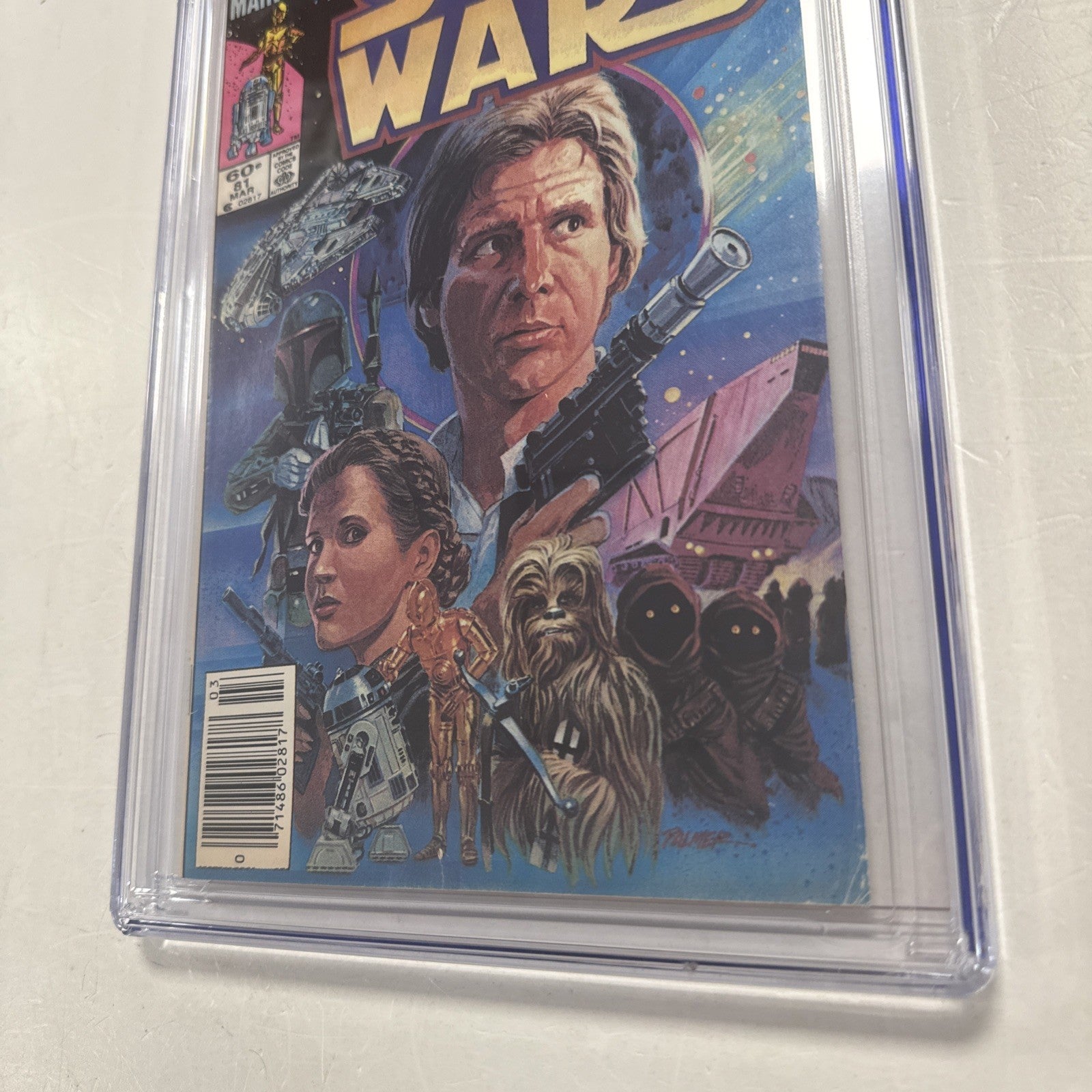 Star Wars #81 1984 CGC 6.5 Off-White to White Newsstand Boba Fett Returns2