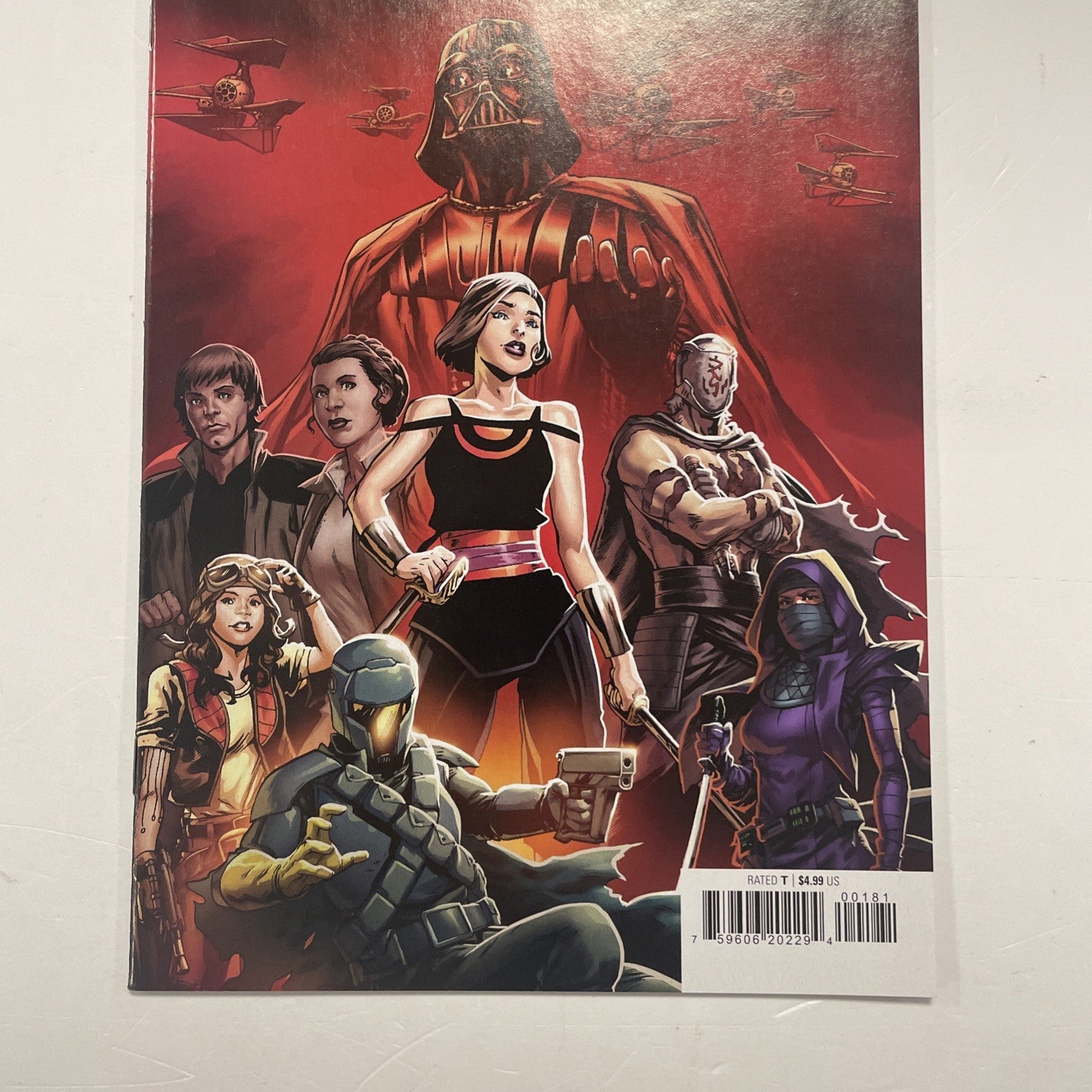 Star Wars: Crimson Reign #1 2022 NM 1st Sear Steve Cummings 1:50 Incentive Varia2