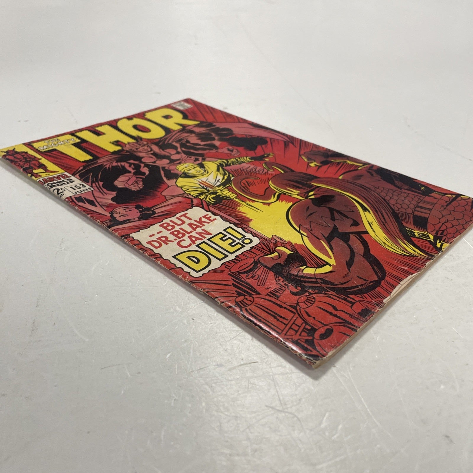 The Mighty Thor #153 1967 VG/FN Kirby3