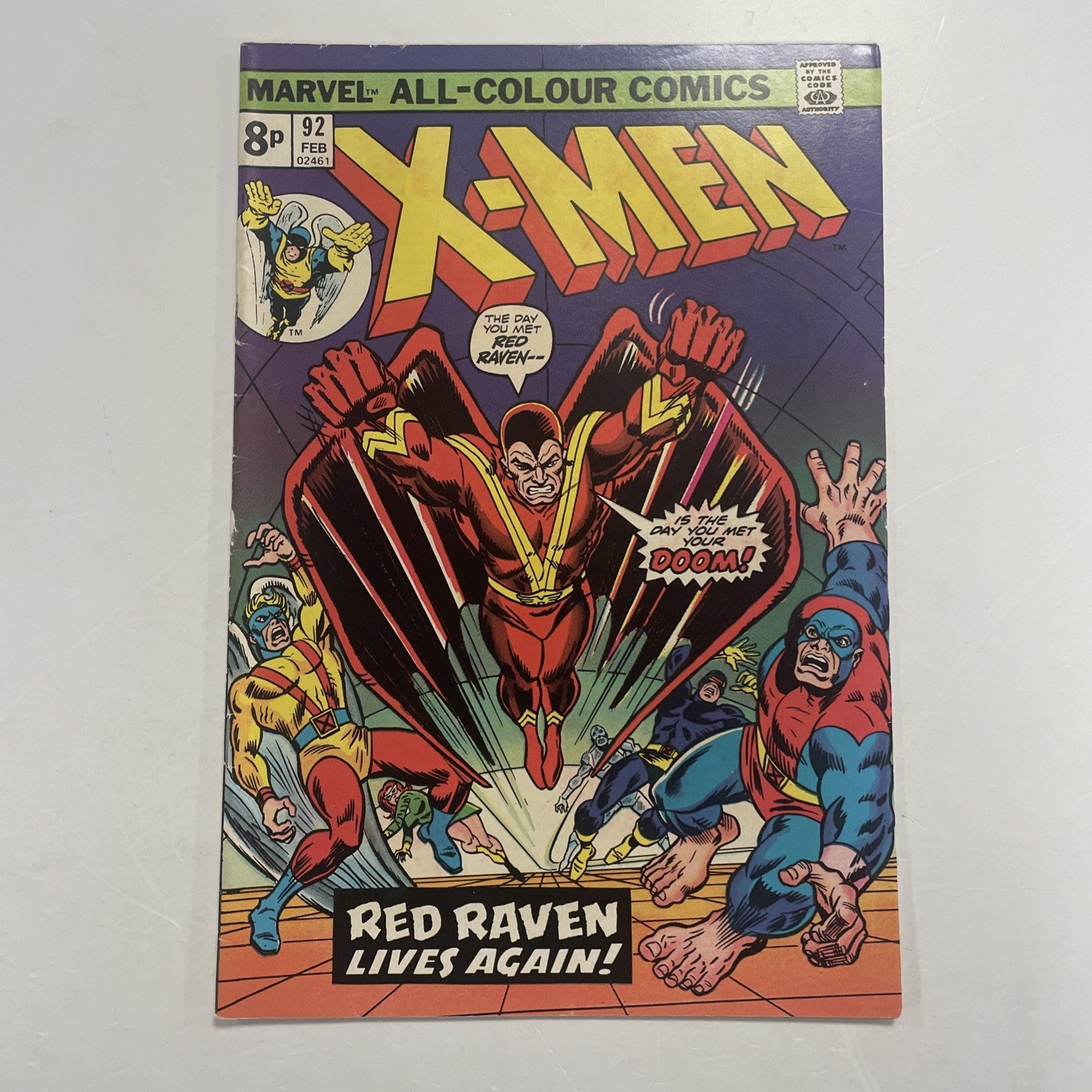 X-men #92 1975 VG/FN Pence Copy0