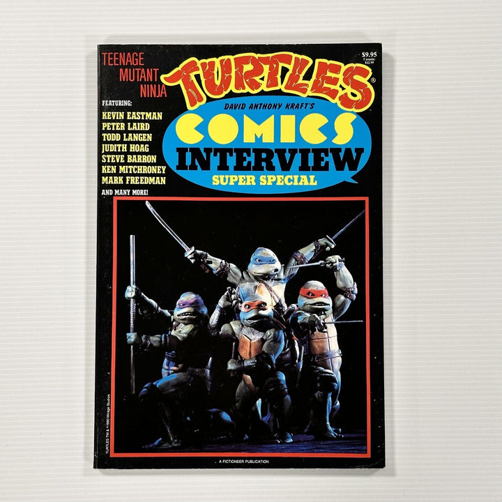 Teenage Mutant Ninja Comics Interview Super Special 1990 FN/VF