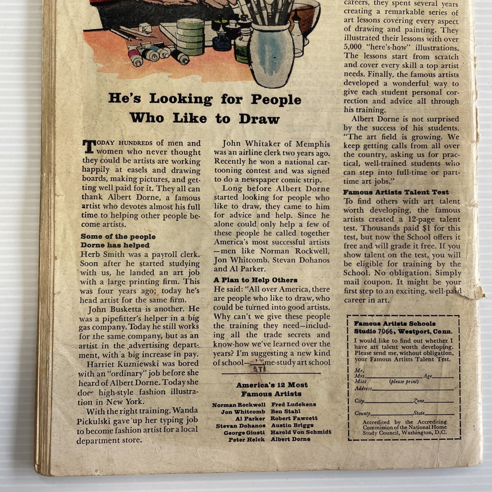 Fantastic Four #21 1963 GD 1st Appearance of Hate Monger Pence Copy **50mm tear6