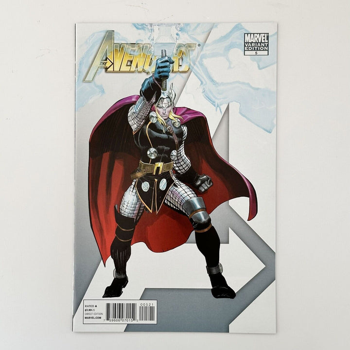 Avengers #5 2010 NM Romita Jr Variant 1:75 Thor