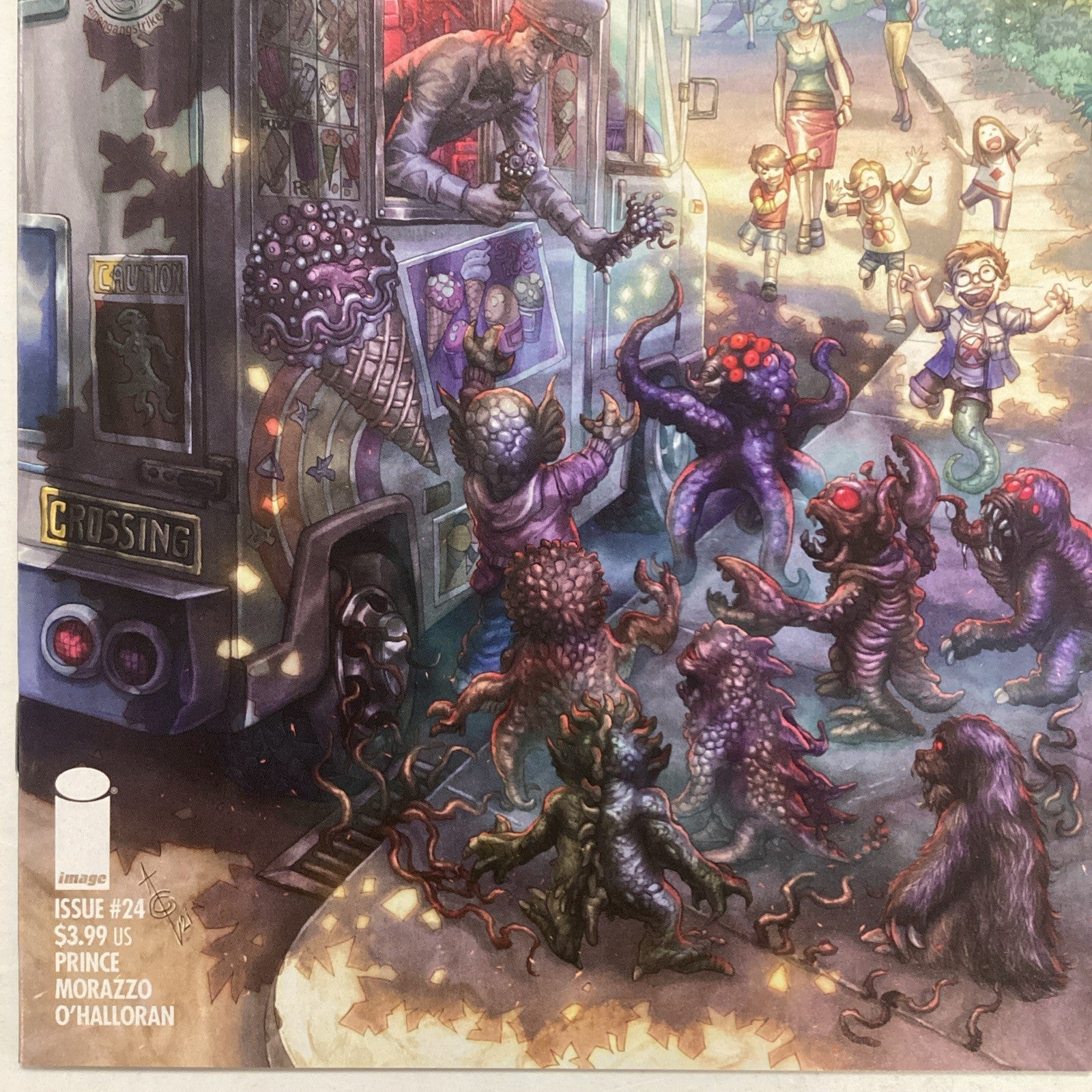 Ice Cream Man #24 2021 Alan Quah Little Monsters Variant2