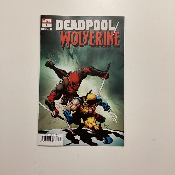 Deadpool Wolverine #1 2025 NM 1:50 Greg Capullo0