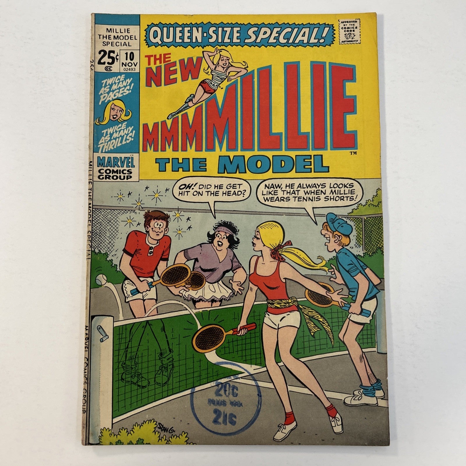 Millie The Model Annual #10 1971 FN Cents Stamp0
