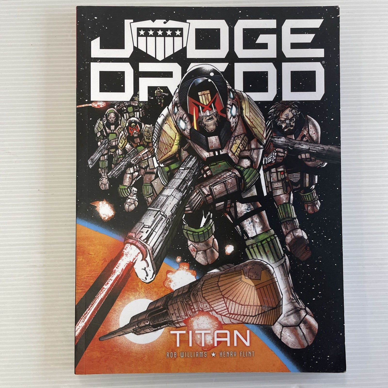 Judge Dredd Titan 2016 2000AD Rebellion Graphic Novel0