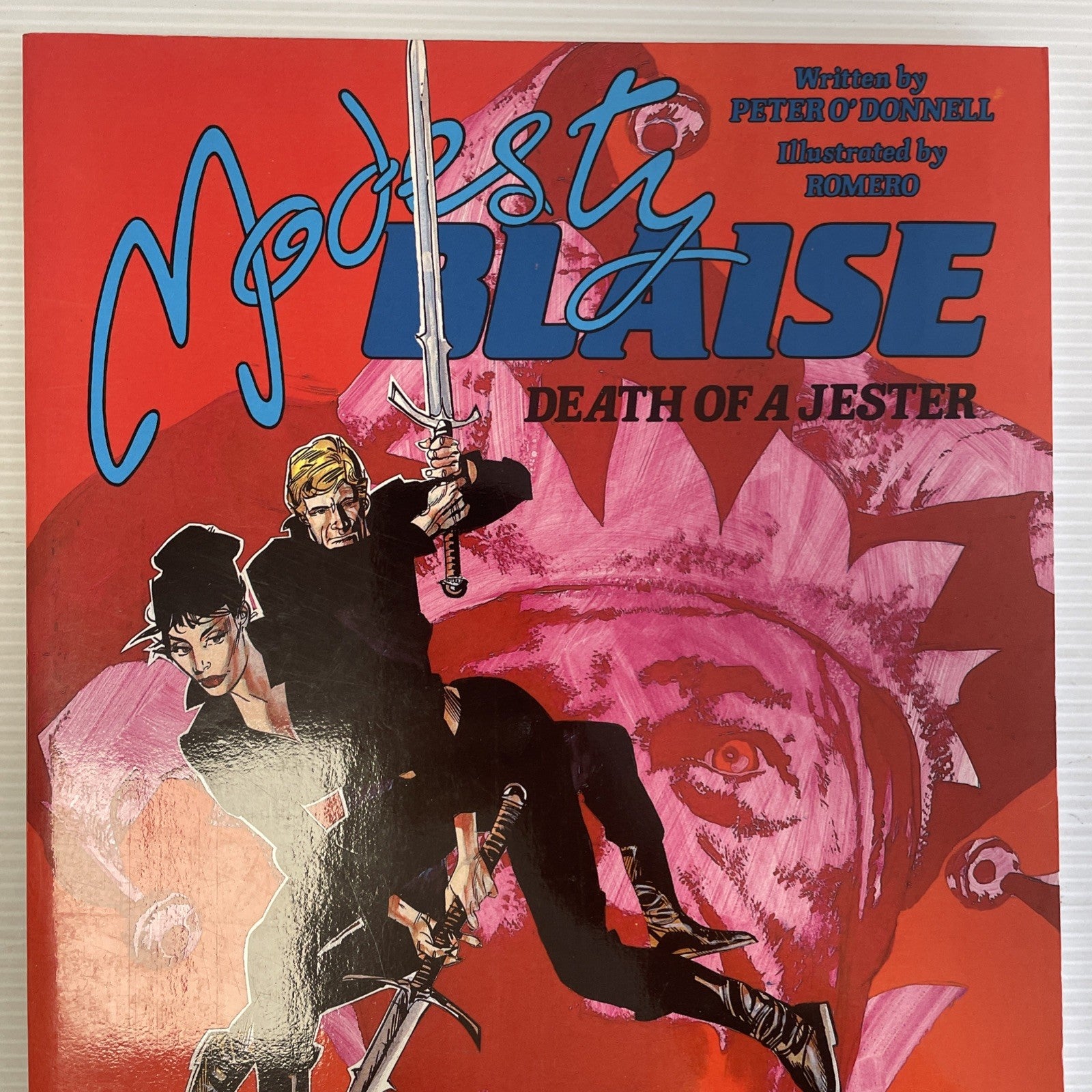 Modesty Blaise: Death of a Jester Titan Books 1987 Graphic Novel1