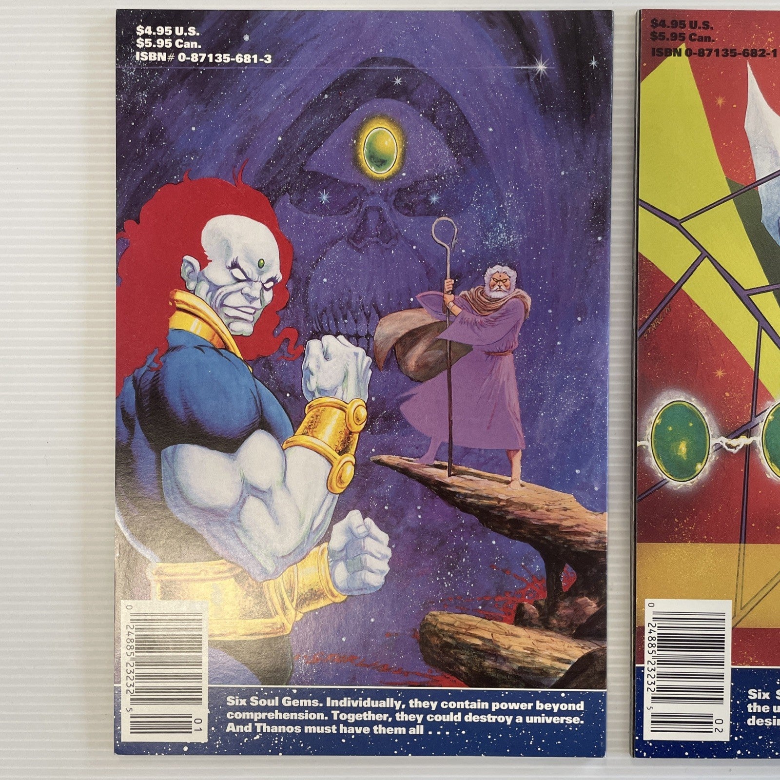 Thanos Quest #1 #2 1990 VF/NM Complete Set Starlin Ron Lim5