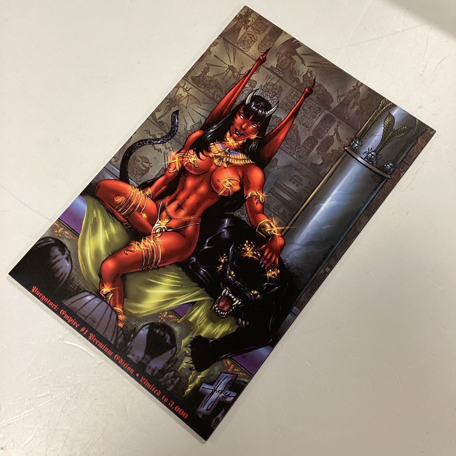 Purgatori Empire #1 2000 VF/NM Premium Edition 1/000 Chaos Comics Steven Hughes6