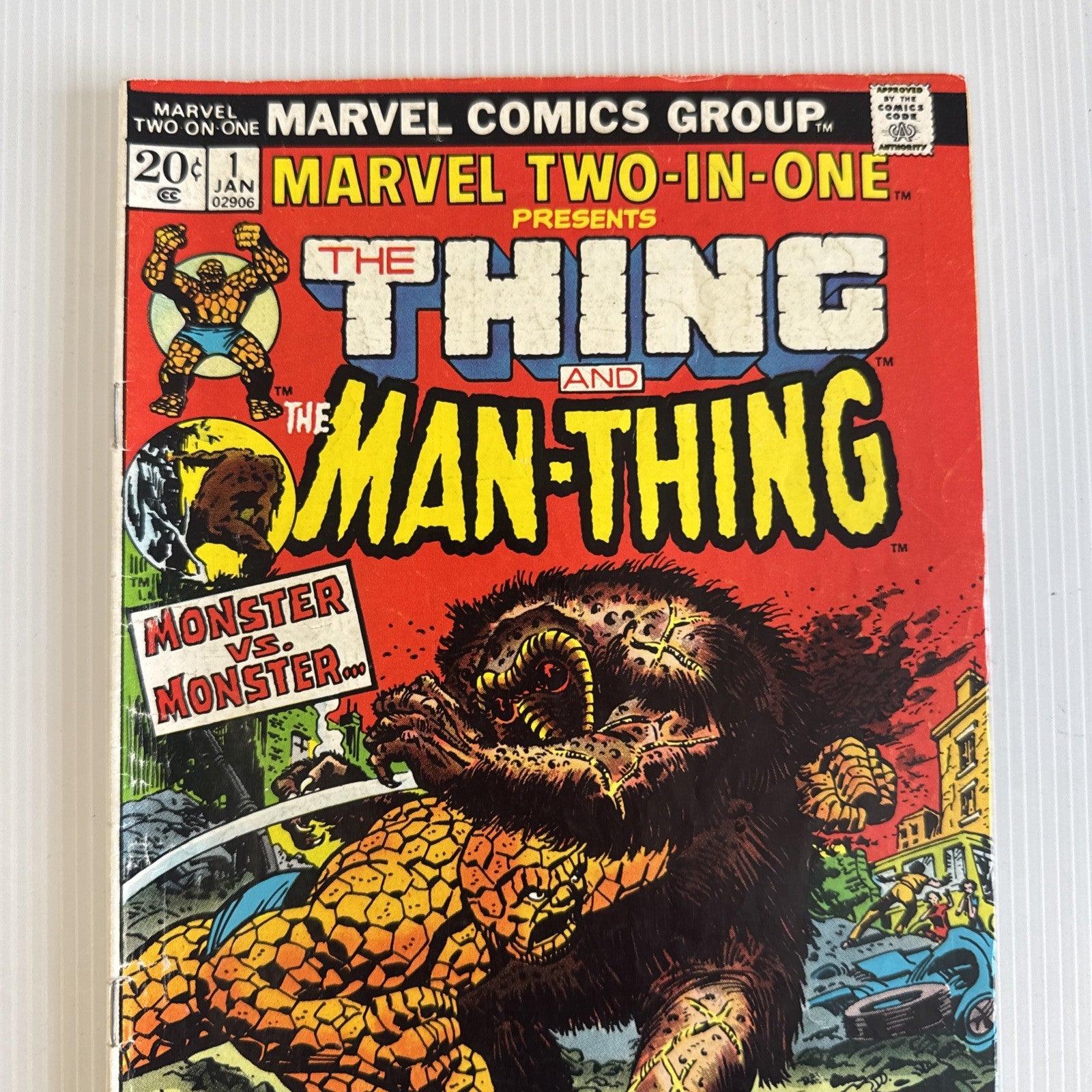 Marvel Two-in-One #1 1974 VG Man-Thing and Thing1