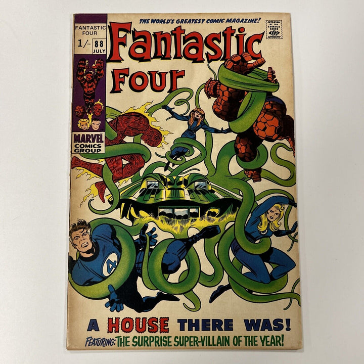 Fantastic Four #88 1969 VG/FN Pence Copy