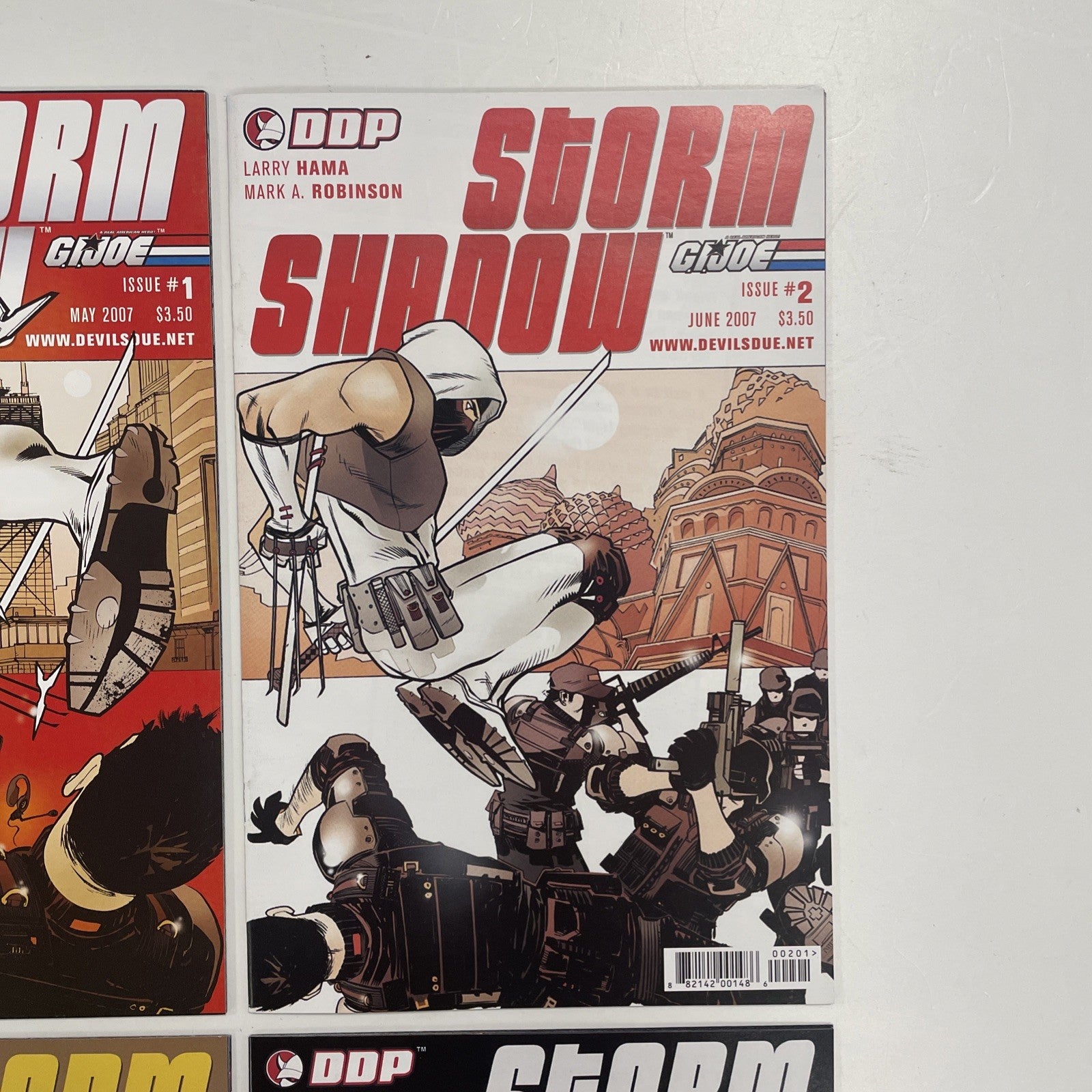 GI Joe Storm Shadow #1-7 2007 Complete Set2