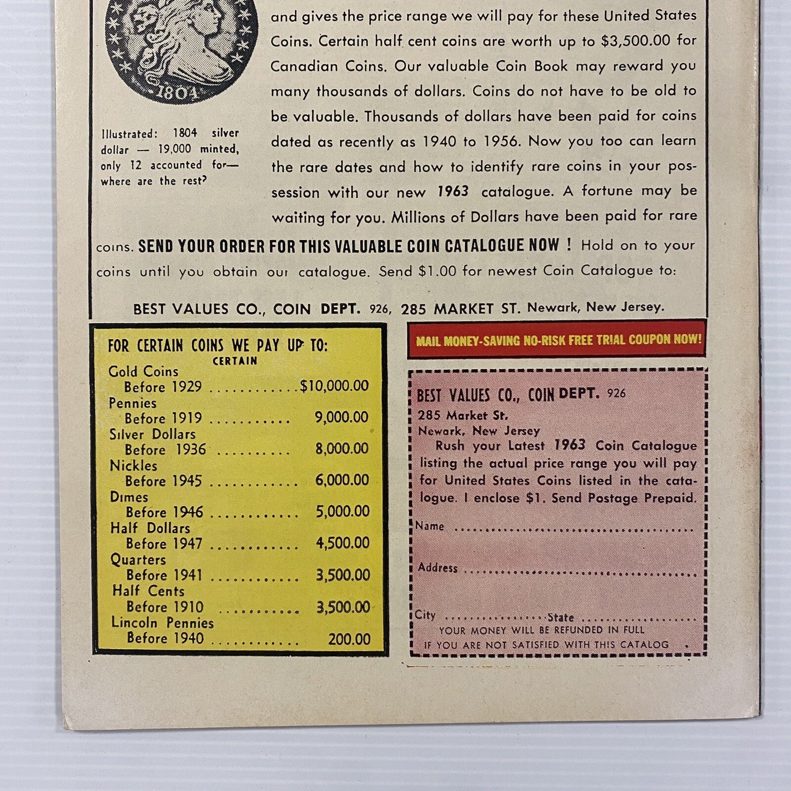 Sue and Sally Smith Flying Nurses 1962 #50 VG+ Pence copy **Rusted staples**5