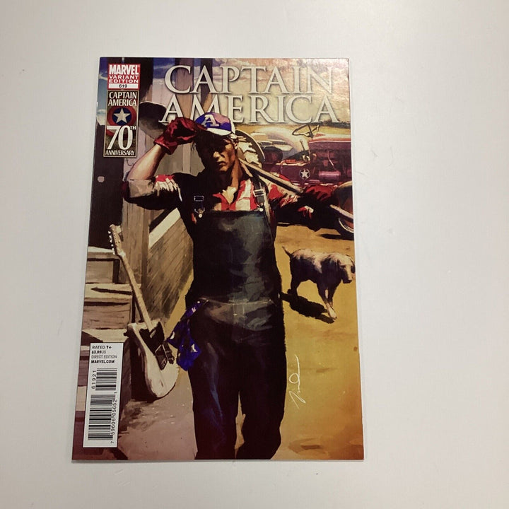 Captain America #619 2011 NM 70th Anniversary Parel Variant