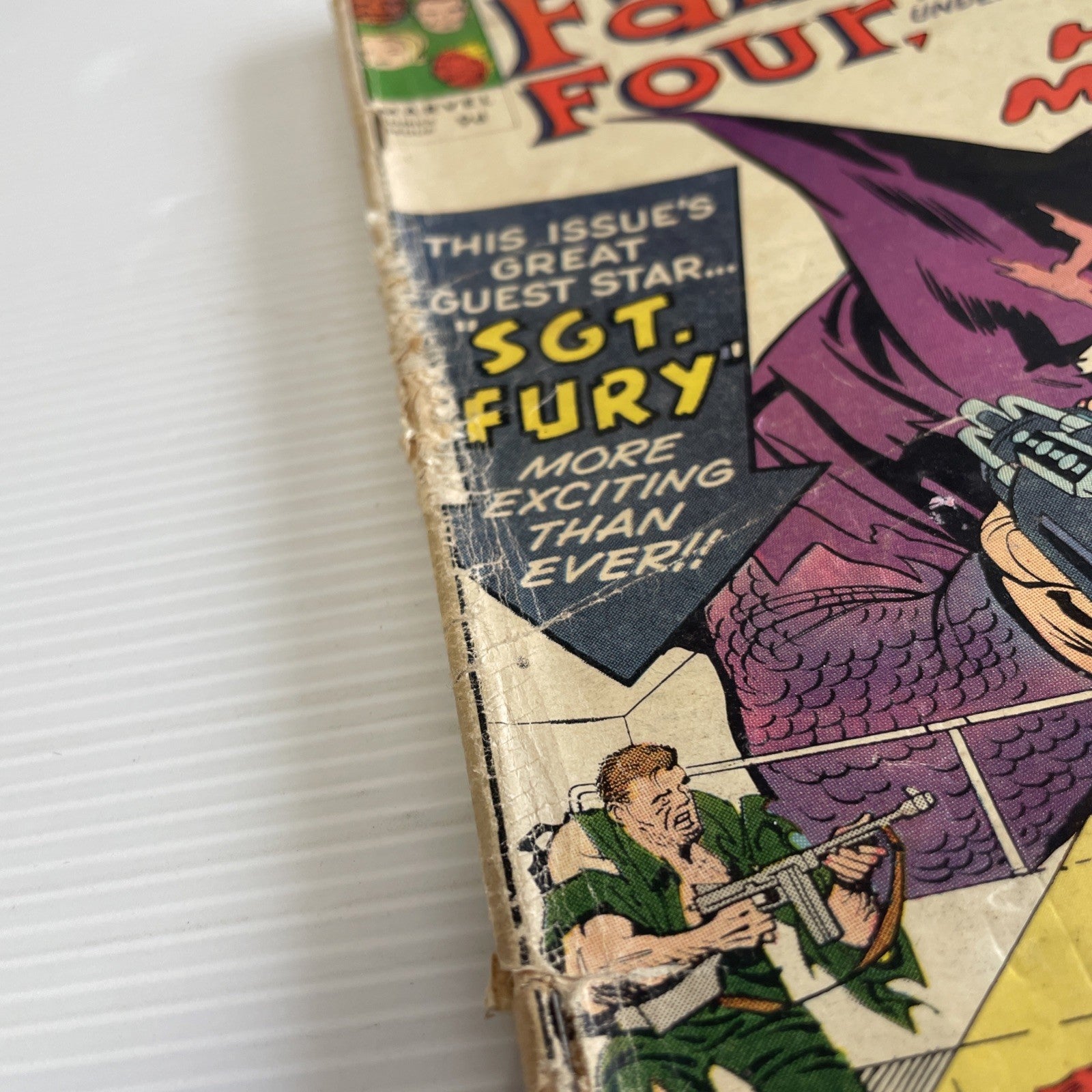 Fantastic Four #21 1963 GD 1st Appearance of Hate Monger Pence Copy **50mm tear10